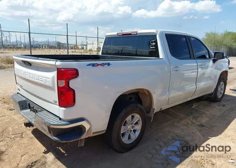 2019 Chevrolet Silverado 1500 Lt из США, поврежденный, VIN 3GCUYDED8KG286031